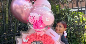Arreglo buchon 100 rosas  salmon