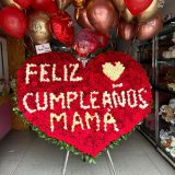 corazon gigante feliz cumpleaños mamá